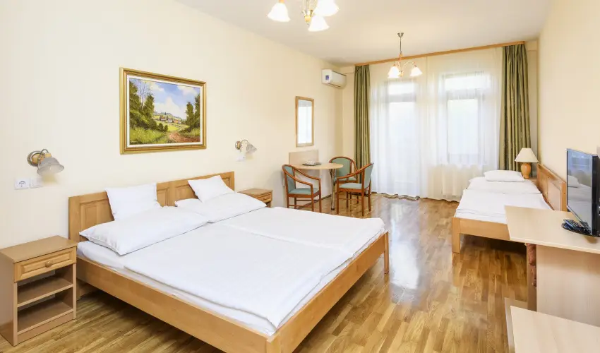 Ametiszt Hotel Harkány - Kedvezményes ár családok részéreak reggelis ellátással