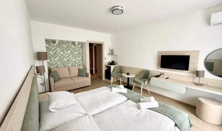 Apartman Hotel B�k, B�kf�rd� - Kedvezm�nyes �r csal�dok r�sz�reak f�lpanzi�s ell�t�ssal (1 �jt�l)