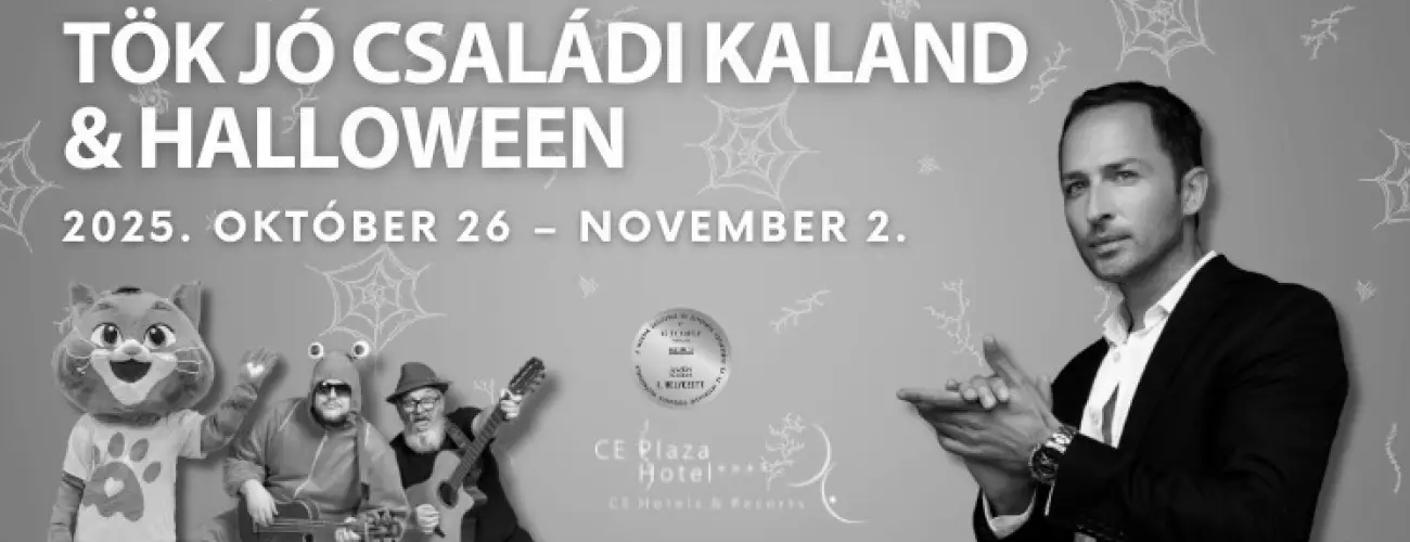 CE Plaza Hotel Sifok - Tk j csaldi kaland & varzslatos Halloween htvge (min. 2 j)