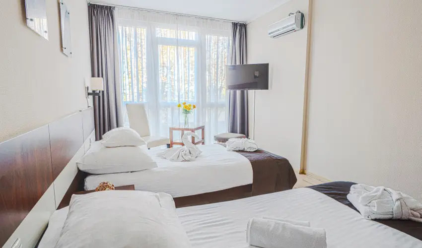 Holiday Beach Budapest Wellness Hotel with Sauna Park Budapest - Kedvezmnyes r csaldok rszreak reggelivel (1 jtl)