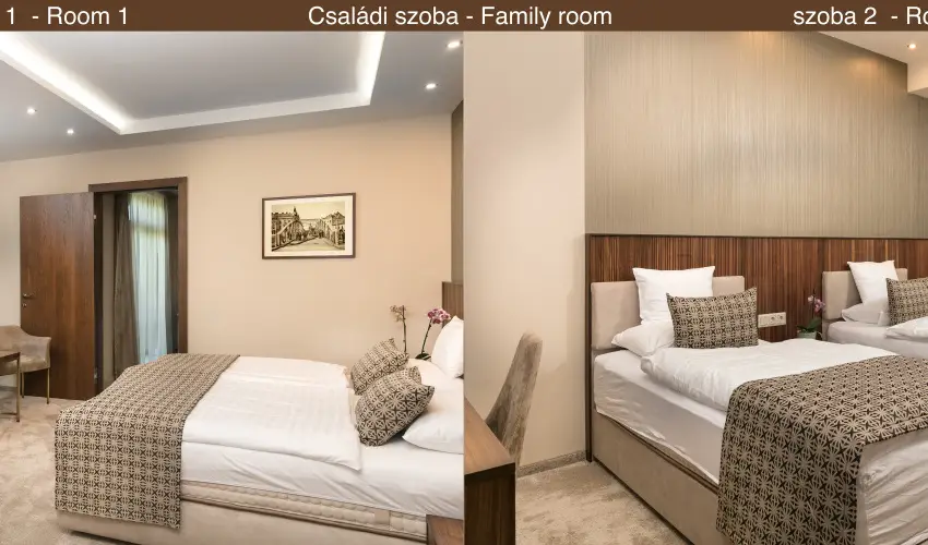 Hotel K�lv�ria Gy�r - Kedvezm�nyes �r csal�dok r�sz�reak reggelis ell�t�ssal (1 �jt�l)