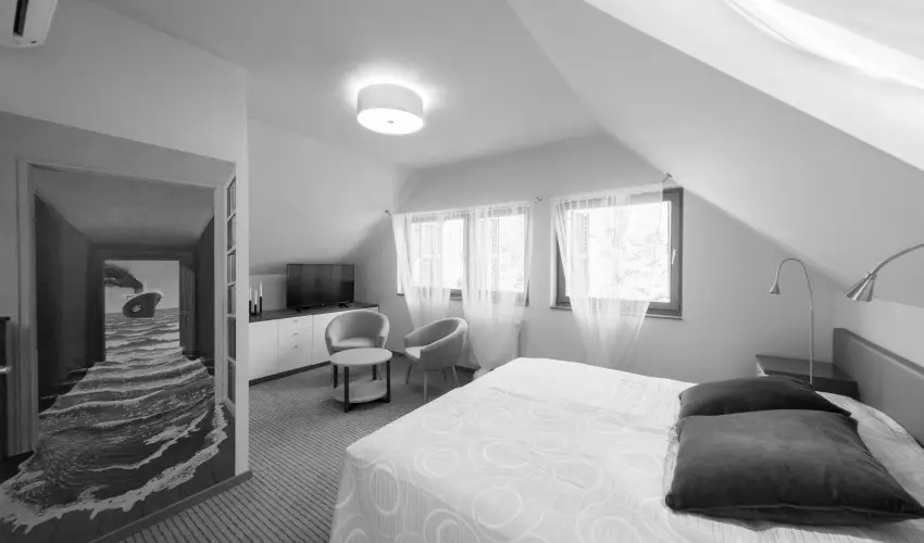 Villa Oliva Boutique Rooms Zam�rdi - Kedvezm�nyes �r csal�dok r�sz�reak reggelis ell�t�ssal (1 �jt�l)