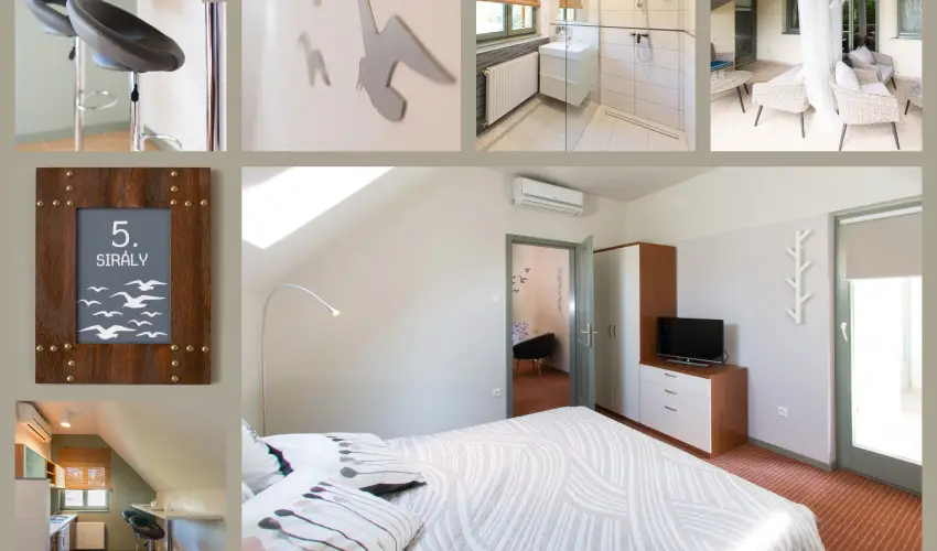Villa Oliva Boutique Rooms Zam�rdi - Kedvezm�nyes �r csal�dok r�sz�reak reggelis ell�t�ssal (1 �jt�l)