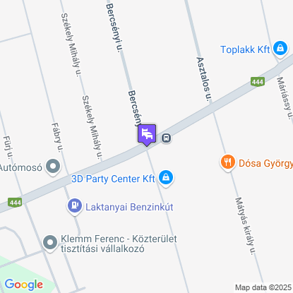 Arcanum Hotel a térképen