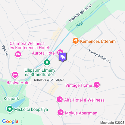 Aurora Hotel a térképen