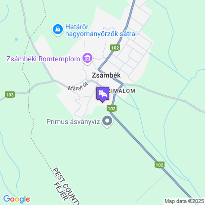 Szépia Bio & Art Hotel a térképen