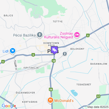 Boutique Hotel Sopianae a térképen