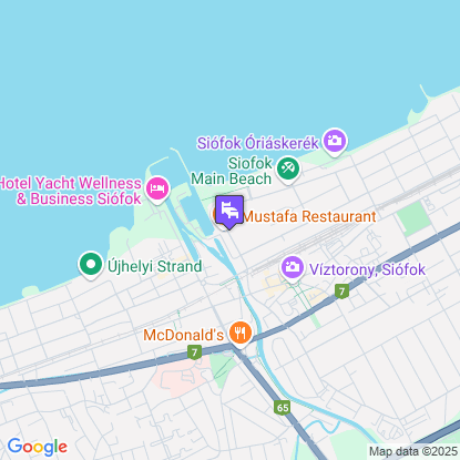 CE Napfény Hotel a térképen