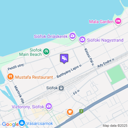 Dorina Wellness Apartman a térképen