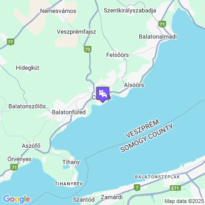 Holiday Hotel Csopak a térképen