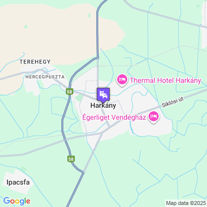 Hotel Arborétum a térképen