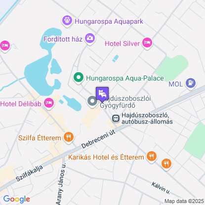 Hotel Aurum Family a térképen