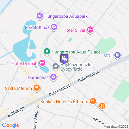 Hotel Aurum a térképen