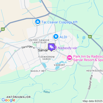 Hotel Bassiana a térképen