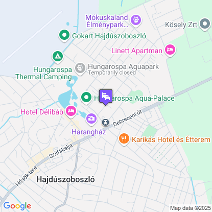 Hunguest Hotel Béke a térképen