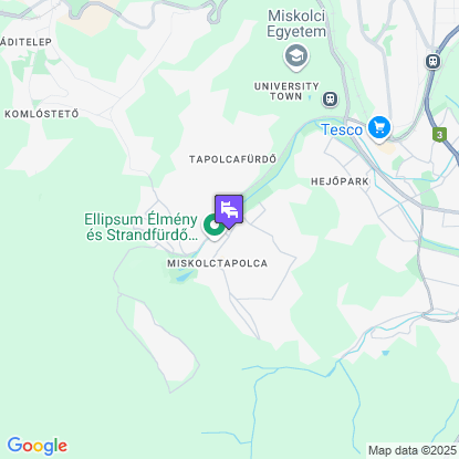 Hotel Hungaria Miskolctapolca a trkpen