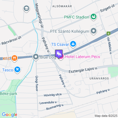 Laterum Hotel a trkpen