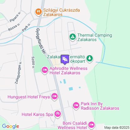 MenDan Magic Spa & Wellness Hotel a térképen