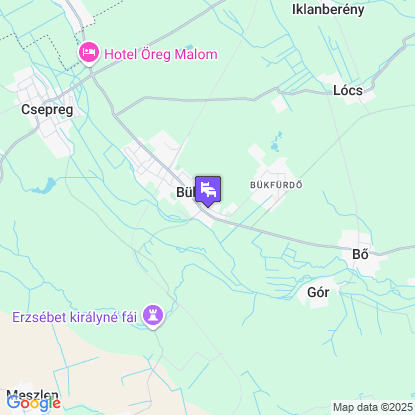 Hotel Piroska a térképen