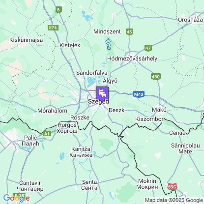 Hunguest Szeged (kor�bbi Forr�s) a t�rk�pen