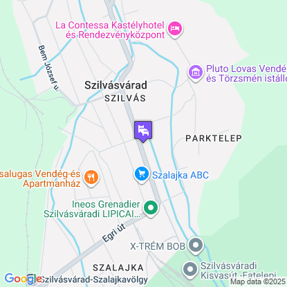 Lipicai Hotel a térképen