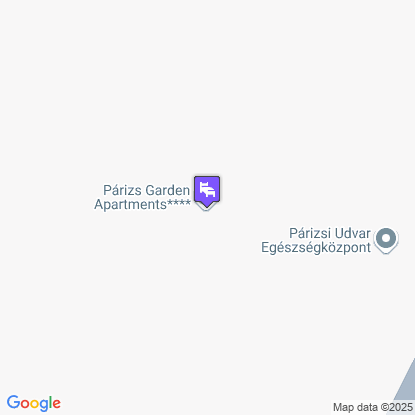 Párizs Garden Apartments a térképen