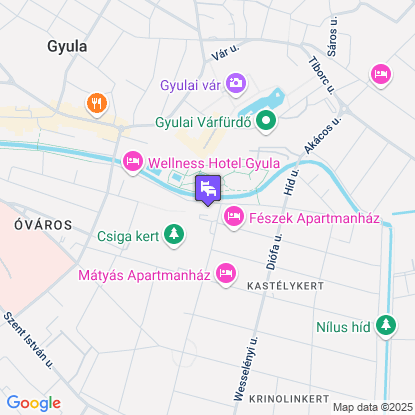 Park Hotel Gyula a trkpen