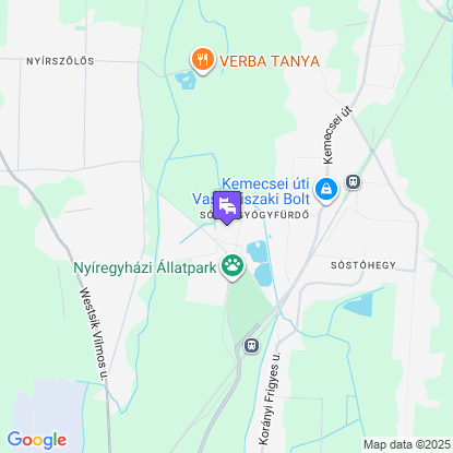 Park Hotel Sóstó a térképen