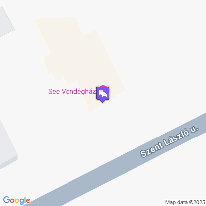See Vendégház a térképen