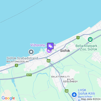 SunGarden Wellness Hotel a térképen