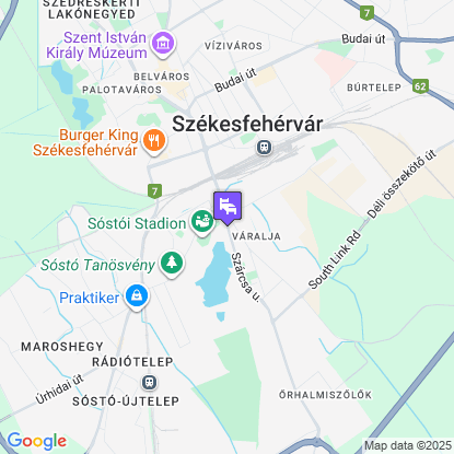 Szárcsa Hotel a térképen