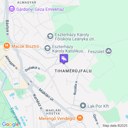 Szent István Hotel a térképen