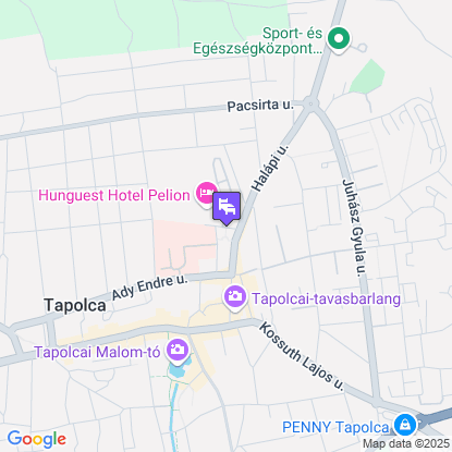 Hunguest Hotel Pelion  a térképen