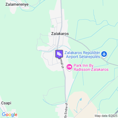 Venus Hotel a térképen