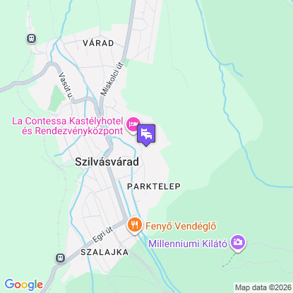 La Contessa Kastélyhotel a térképen
